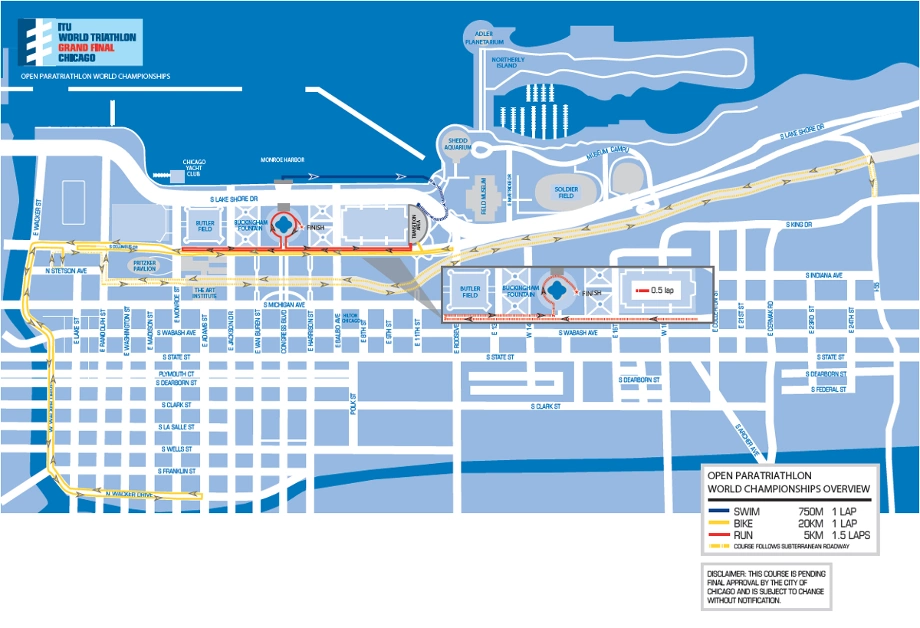 Road Closures In Effect For ITU World Triathlon | WLS-AM 890 | WLS-AM