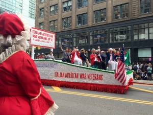 Chicago Columbus Day Parade, Photo by bridget Talley, WLS News